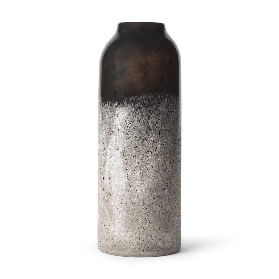 Emu Tall Black w/ Gray Vase Decor Mercana