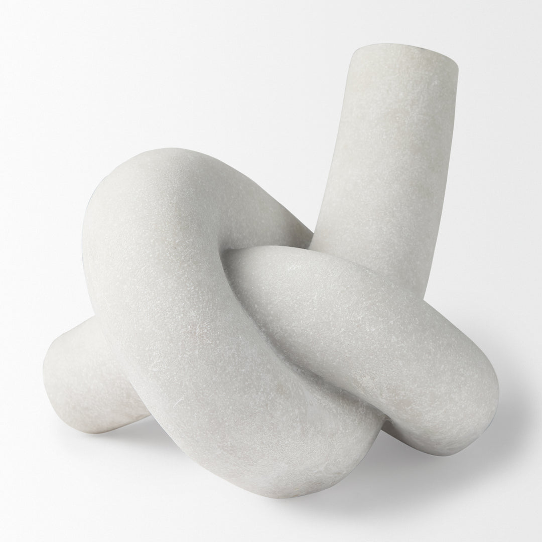 Otto Granite Resin Large Knot Sculpture Decorative Object Decor Mercana