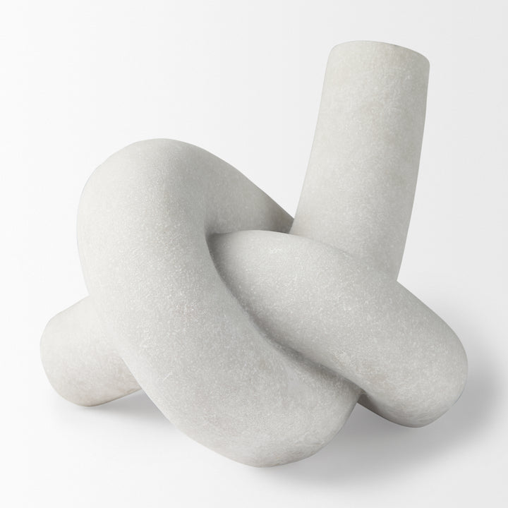 Otto Granite Resin Large Knot Sculpture Decorative Object Decor Mercana