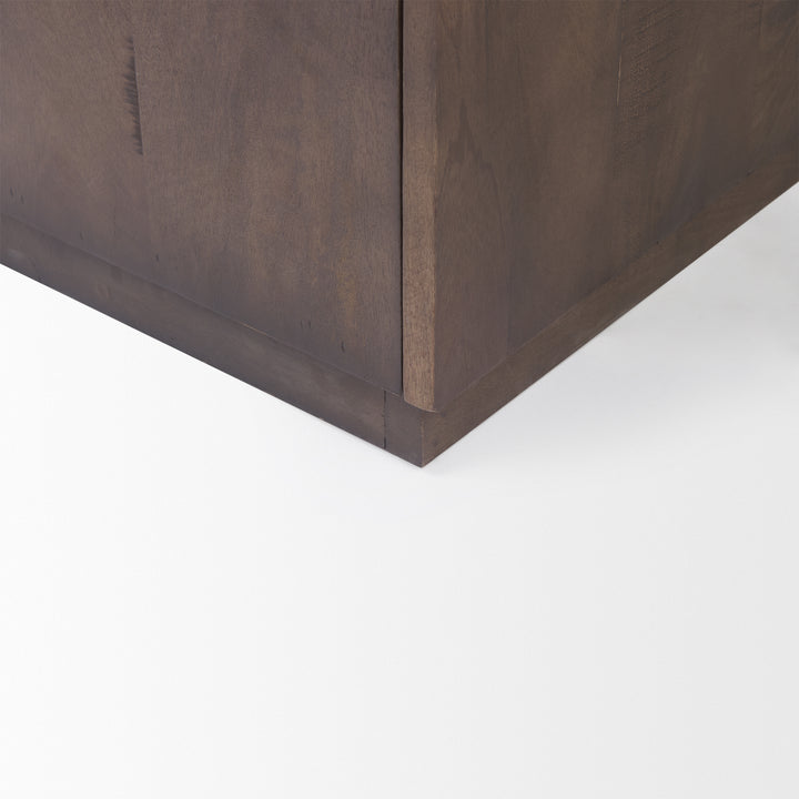 West Wooden Angular Sideboard Dining Room Mercana