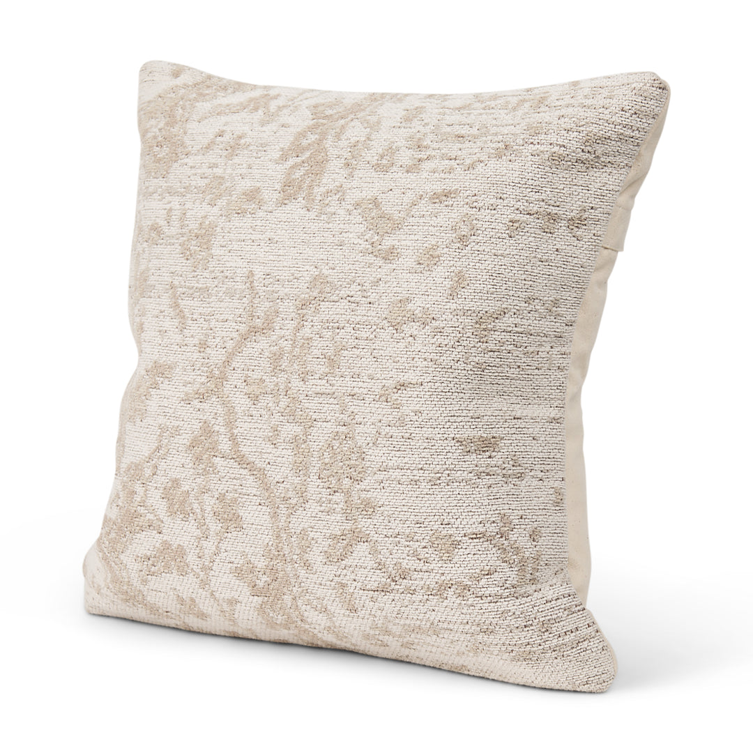 Khloe Cream Square Pillow Cover Decor Mercana