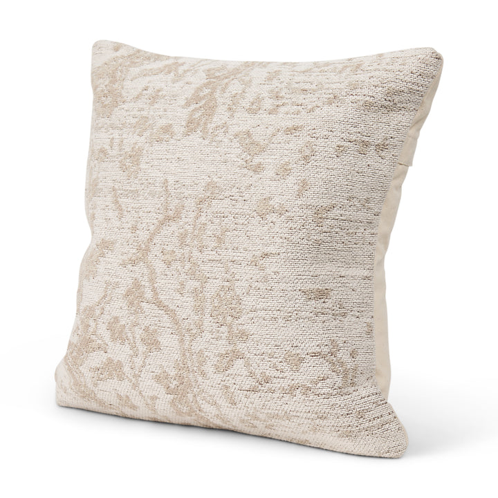 Khloe Cream Square Pillow Cover Decor Mercana