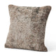 Khloe Taupe Square Pillow Cover Decor Mercana #taupe