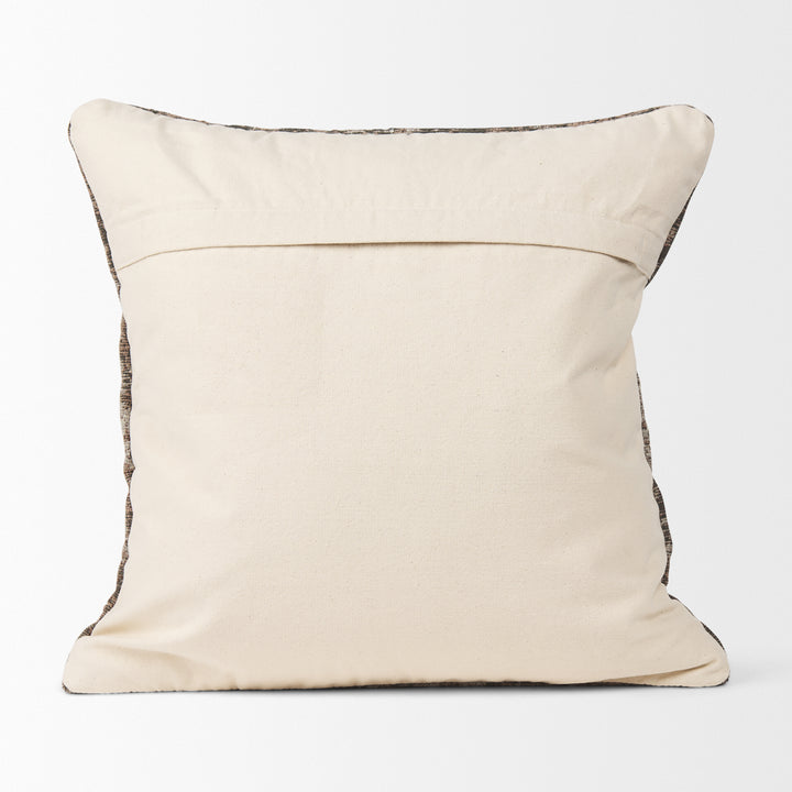 Khloe Taupe Square Pillow Cover Decor Mercana