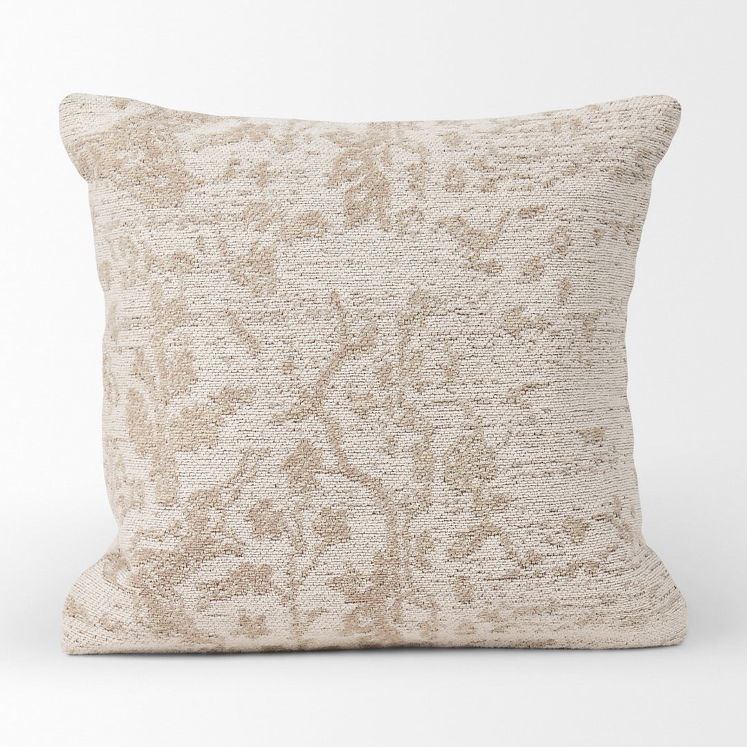Khloe Cream Square Pillow Cover Decor Mercana