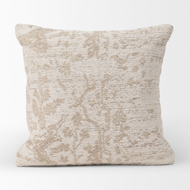 Khloe Cream Square Pillow Cover Decor Mercana