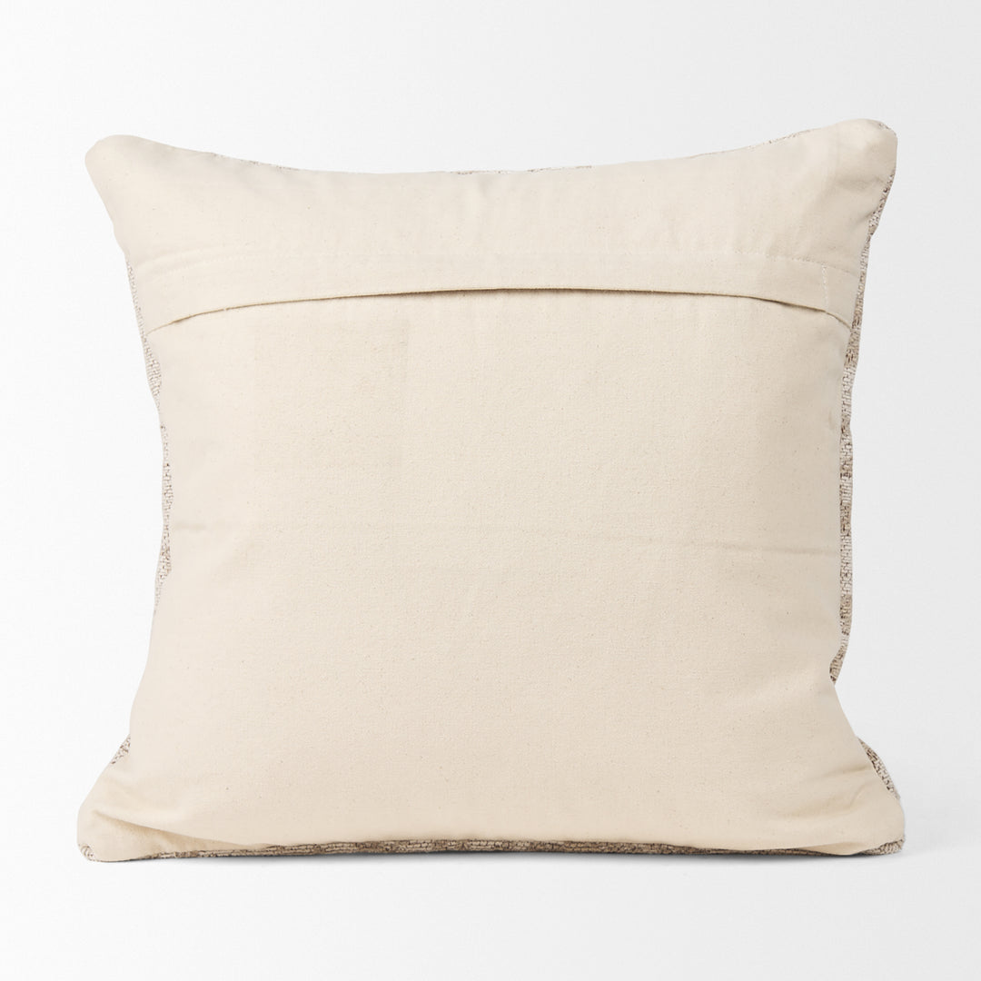 Khloe Cream Square Pillow Cover Decor Mercana