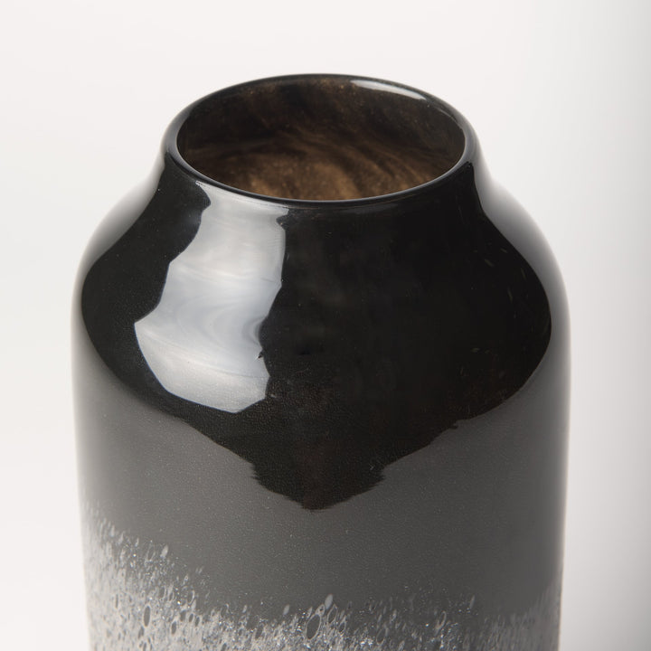 Emu Short Black w/ Gray Vase Decor Mercana