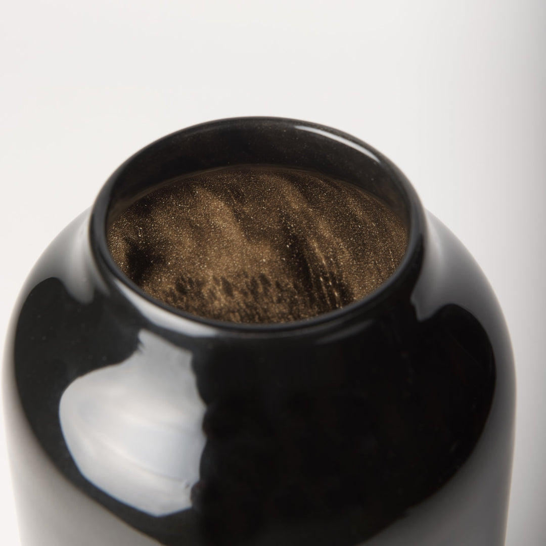 Emu Short Black w/ Gray Vase Decor Mercana