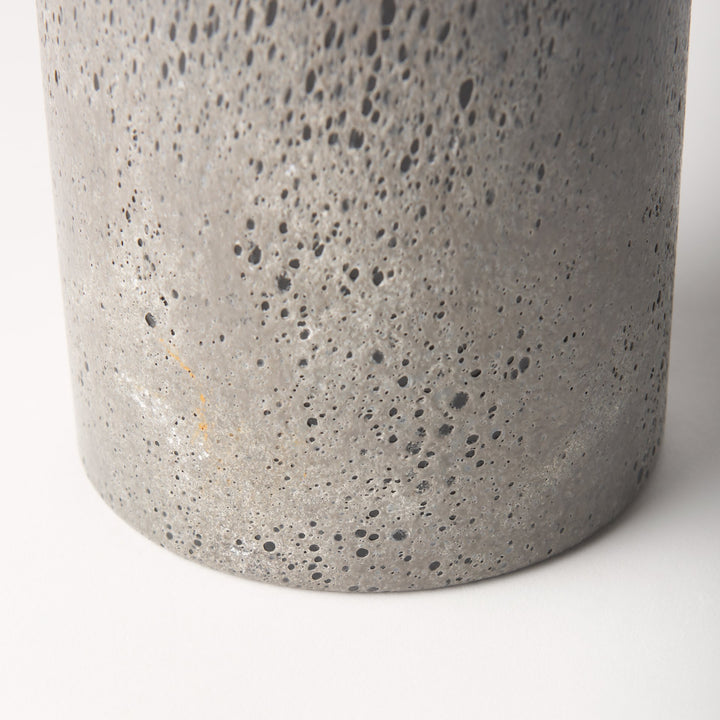 Emu Short Black w/ Gray Vase Decor Mercana