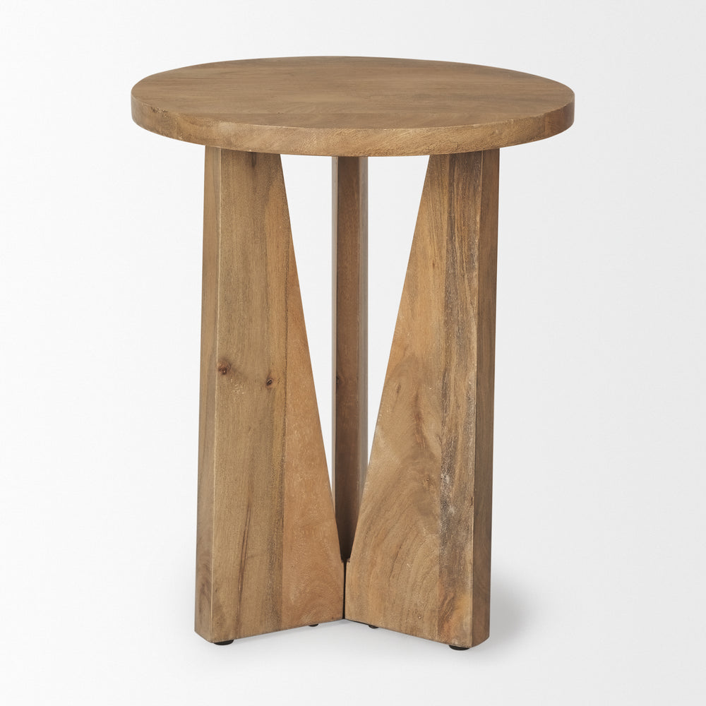 Mattius Light Wood Accent Table Dining Room Mercana