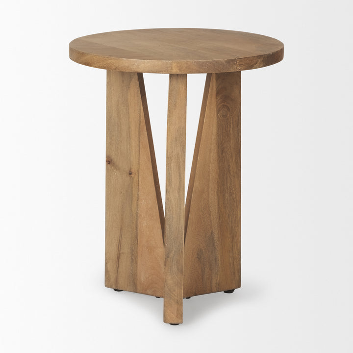 Mattius Light Wood Accent Table Dining Room Mercana