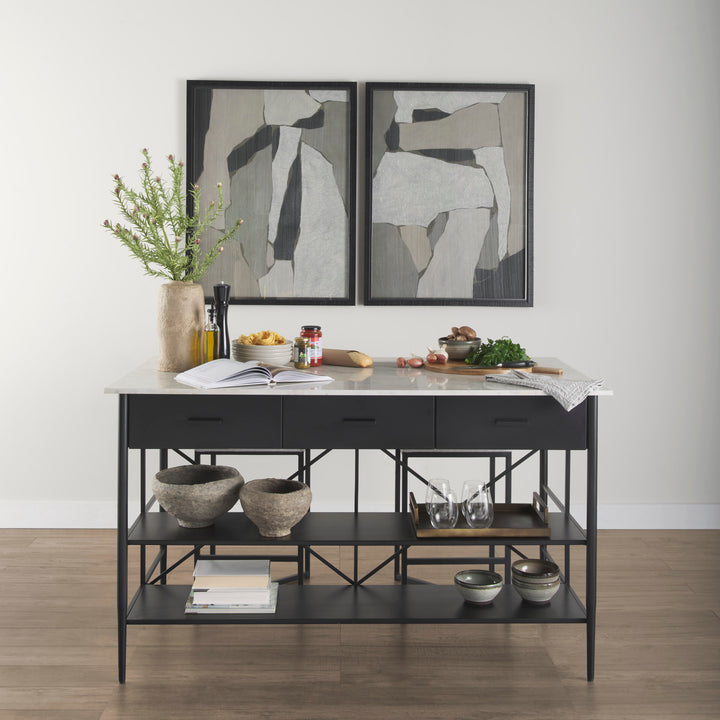 Shay Aluminium Tray - Large Decor Mercana