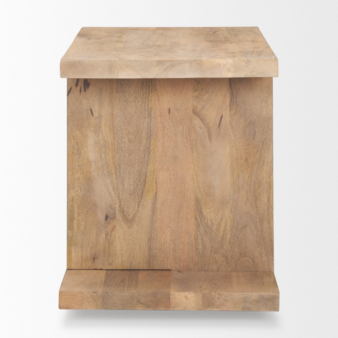 Nohr Light Brown Accent Table Dining Room Mercana