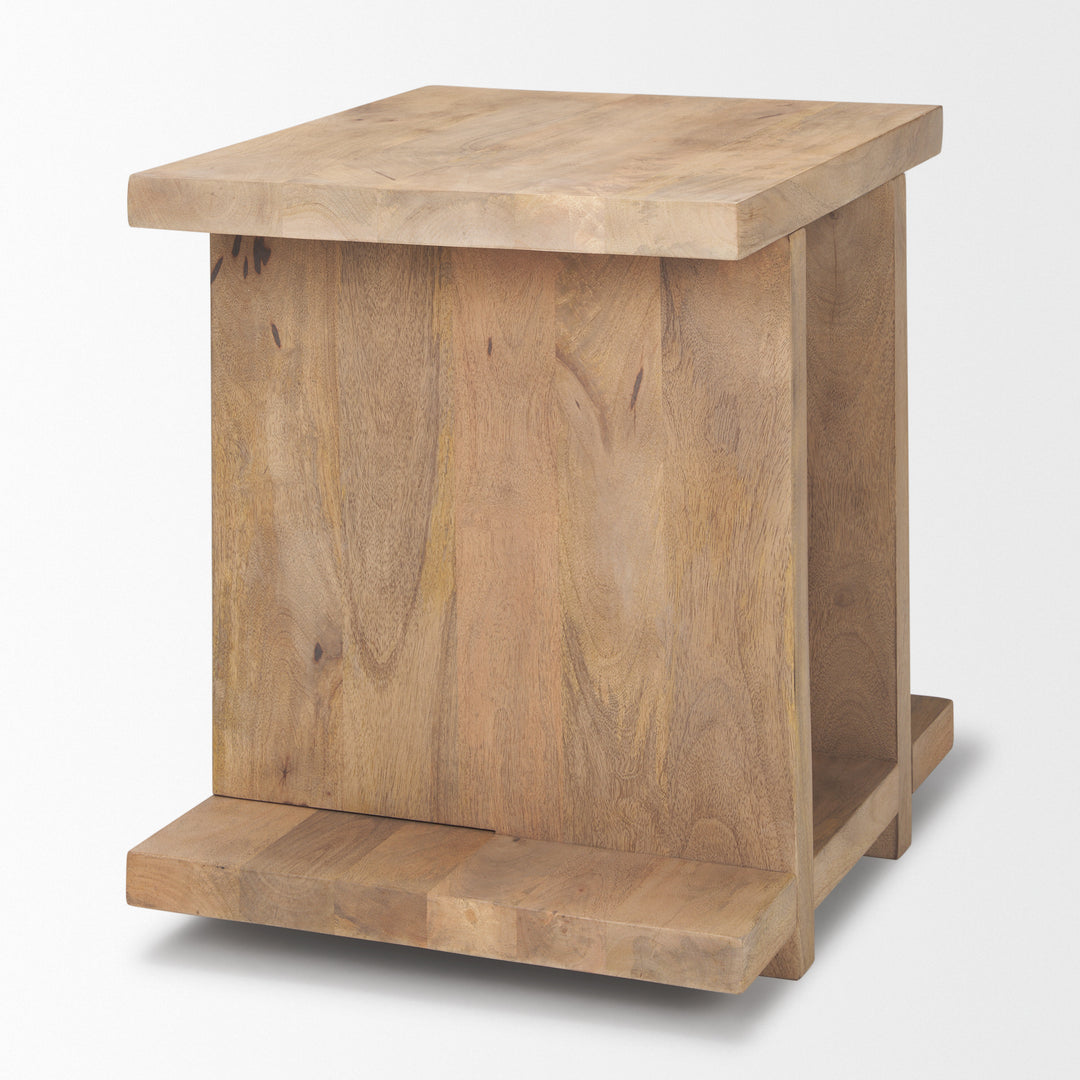 Nohr Light Brown Accent Table Dining Room Mercana