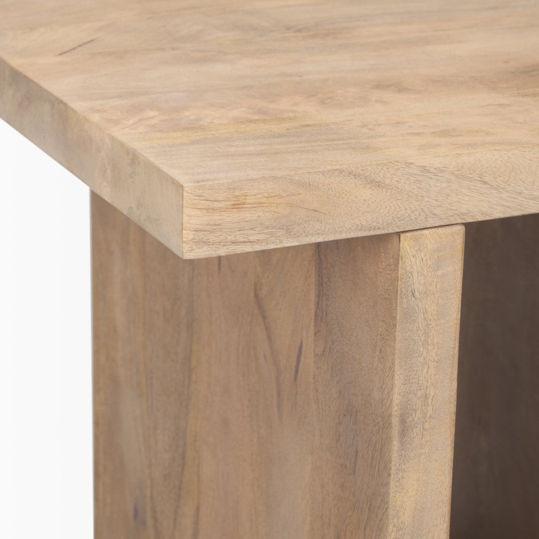 Nohr Light Brown Accent Table Dining Room Mercana