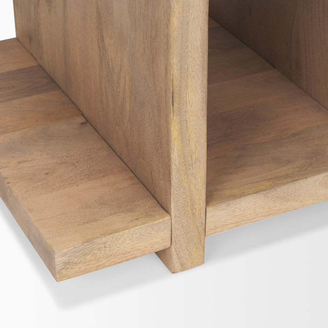 Nohr Light Brown Accent Table Dining Room Mercana