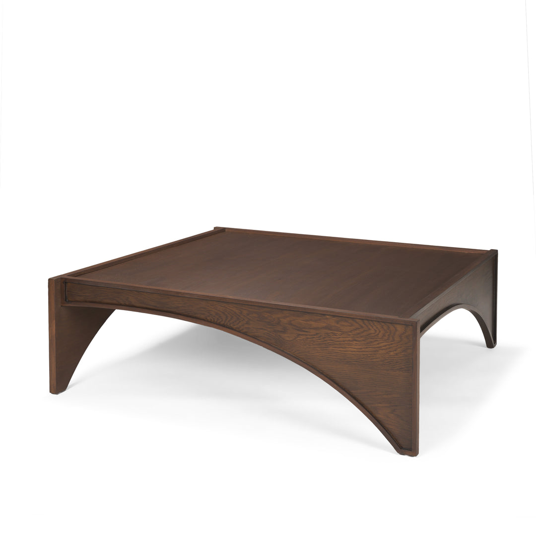 Laraya Medium Brown Wood Coffee Table Living Room Mercana