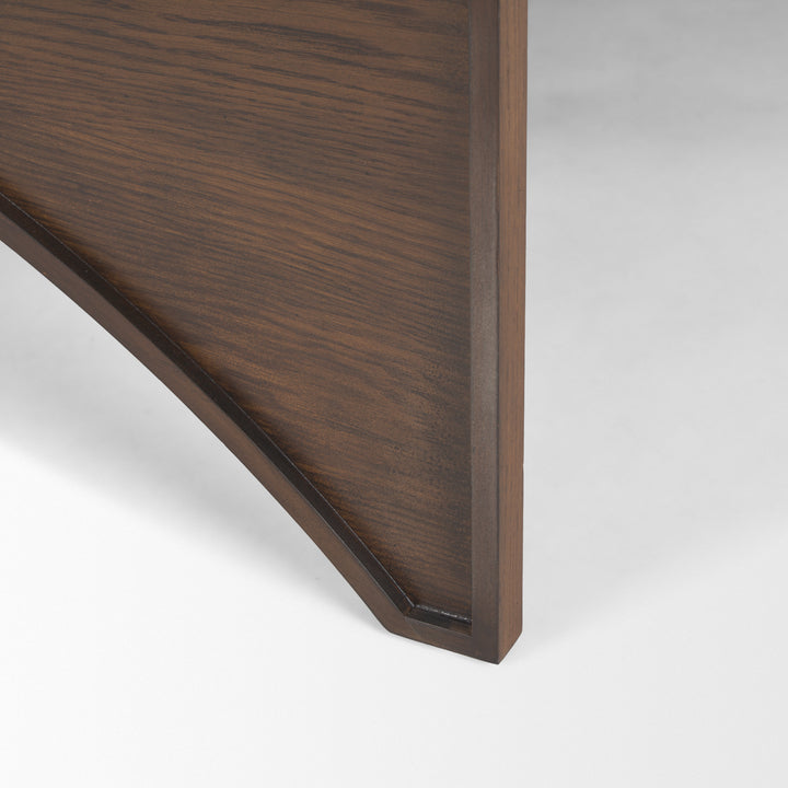 Laraya Medium Brown Wood Coffee Table Living Room Mercana