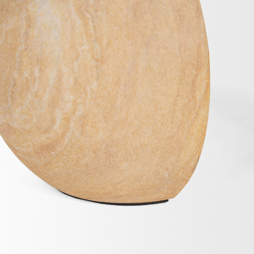 Rahmi Sandstone Orb Bookends Decor Mercana