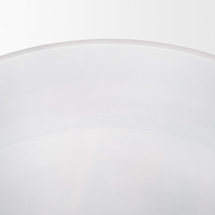 Kadara White Washed Solid Wood Decorative Bowl Decor Mercana