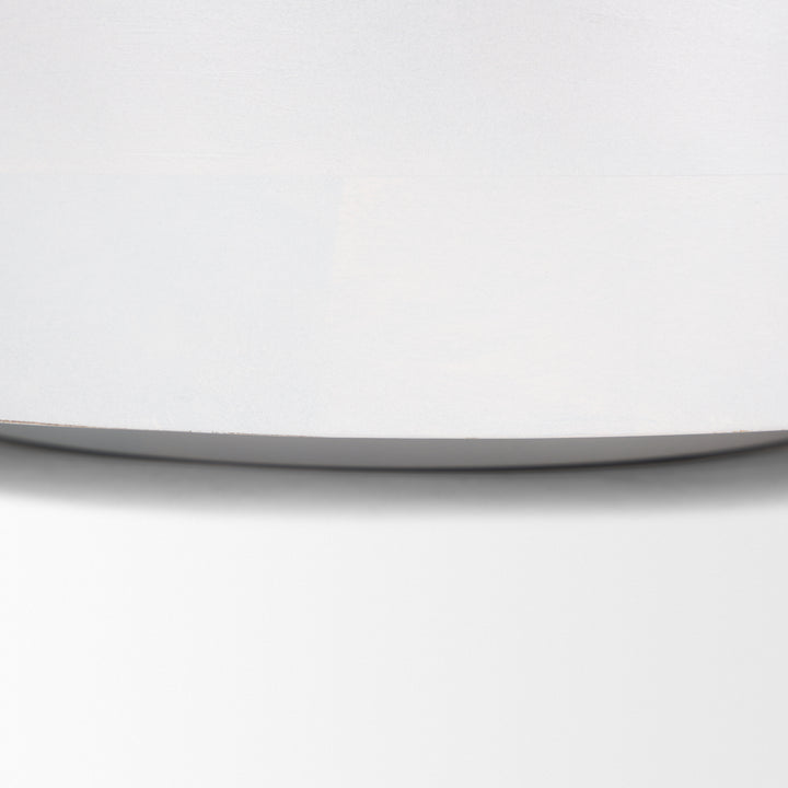 Kadara White Washed Solid Wood Decorative Bowl Decor Mercana