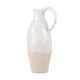 Valora Black Speckled Cream w/ Light Beige Ceramic Jug Decor Mercana #black speckled cream
