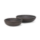 Wendell Dark Brown Wood w/ Wood Beads Round Bowls Decor Mercana #dark brown