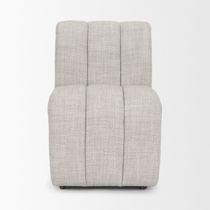 Wilkins Gray Performance Fabric Upholstered Dining Chair Dining Room Mercana
