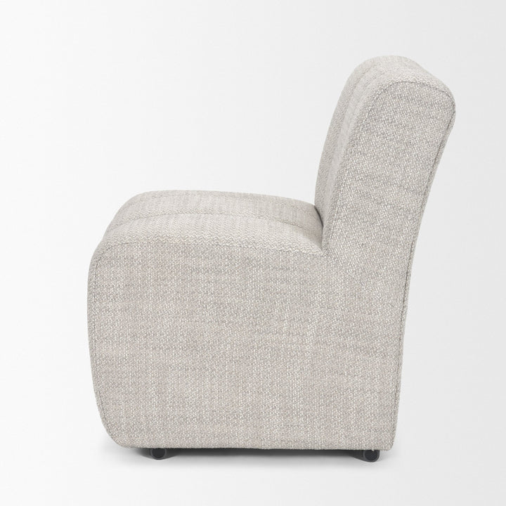 Wilkins Gray Performance Fabric Upholstered Dining Chair Dining Room Mercana