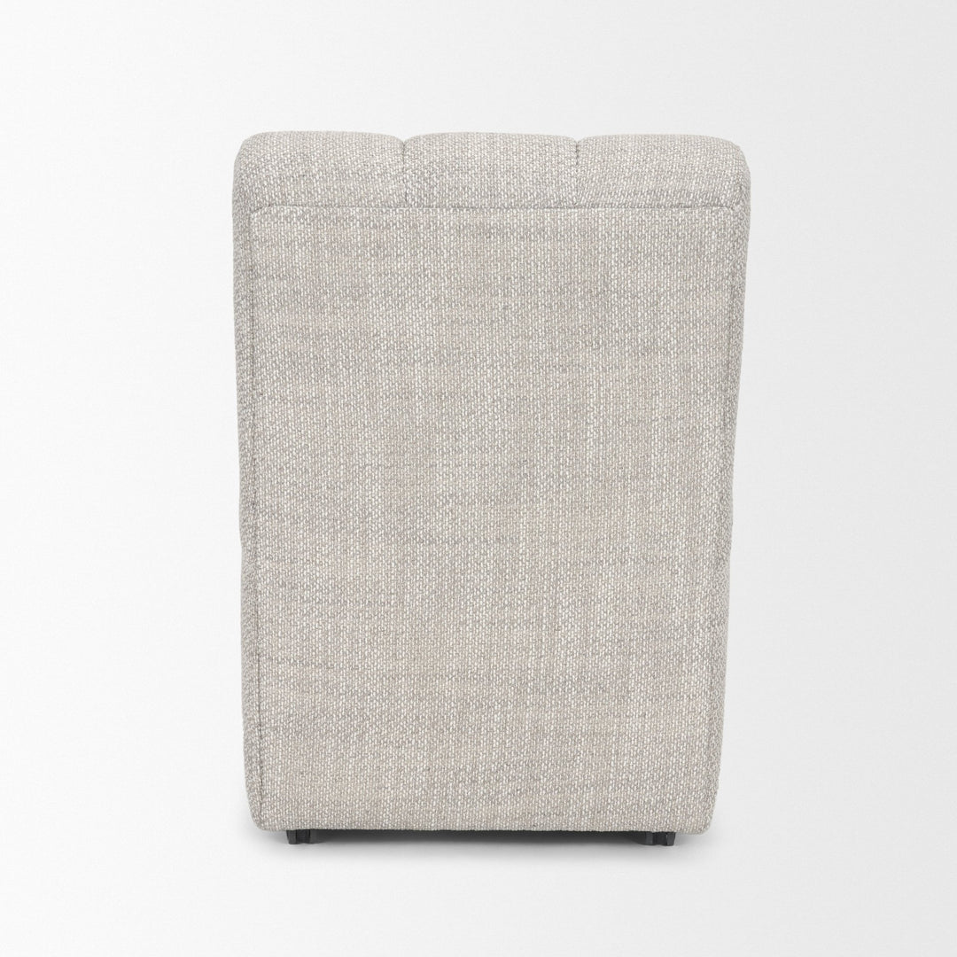Wilkins Gray Performance Fabric Upholstered Dining Chair Dining Room Mercana