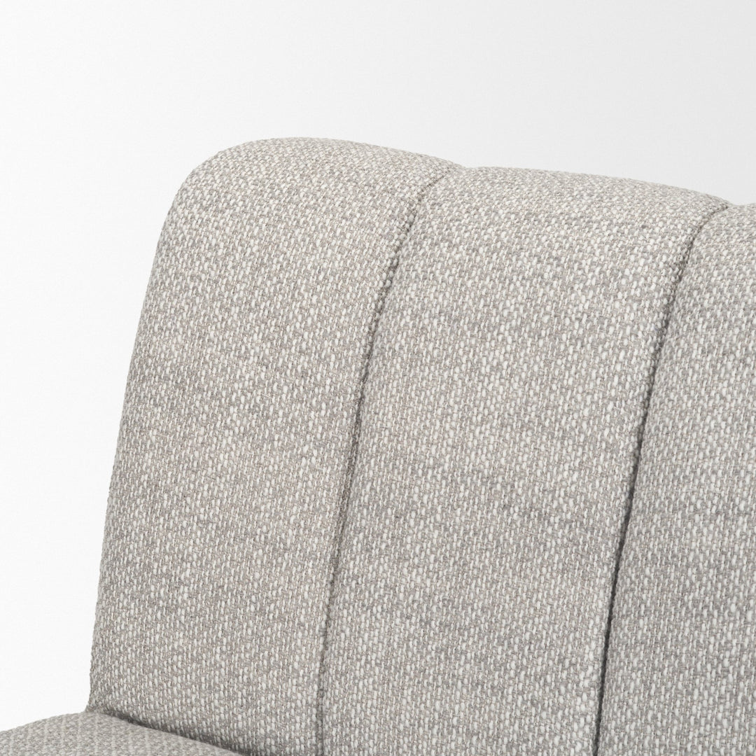 Wilkins Gray Performance Fabric Upholstered Dining Chair Dining Room Mercana