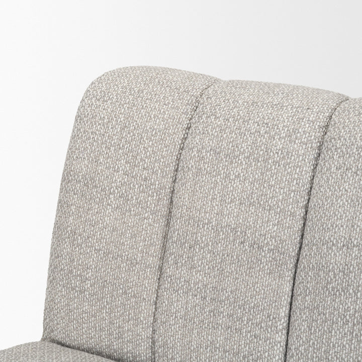 Wilkins Gray Performance Fabric Upholstered Dining Chair Dining Room Mercana