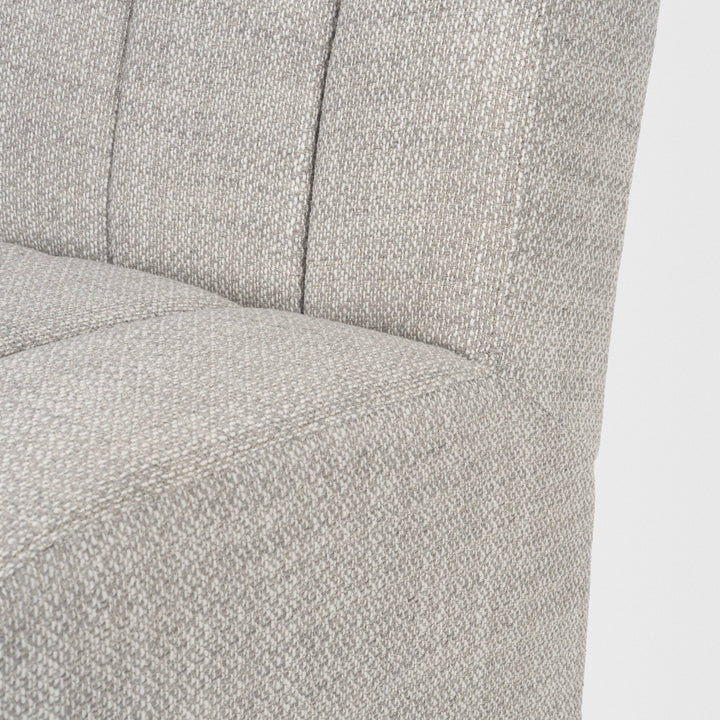 Wilkins Gray Performance Fabric Upholstered Dining Chair Dining Room Mercana