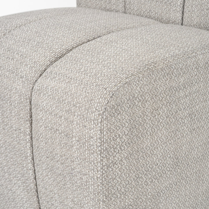 Wilkins Gray Performance Fabric Upholstered Dining Chair Dining Room Mercana