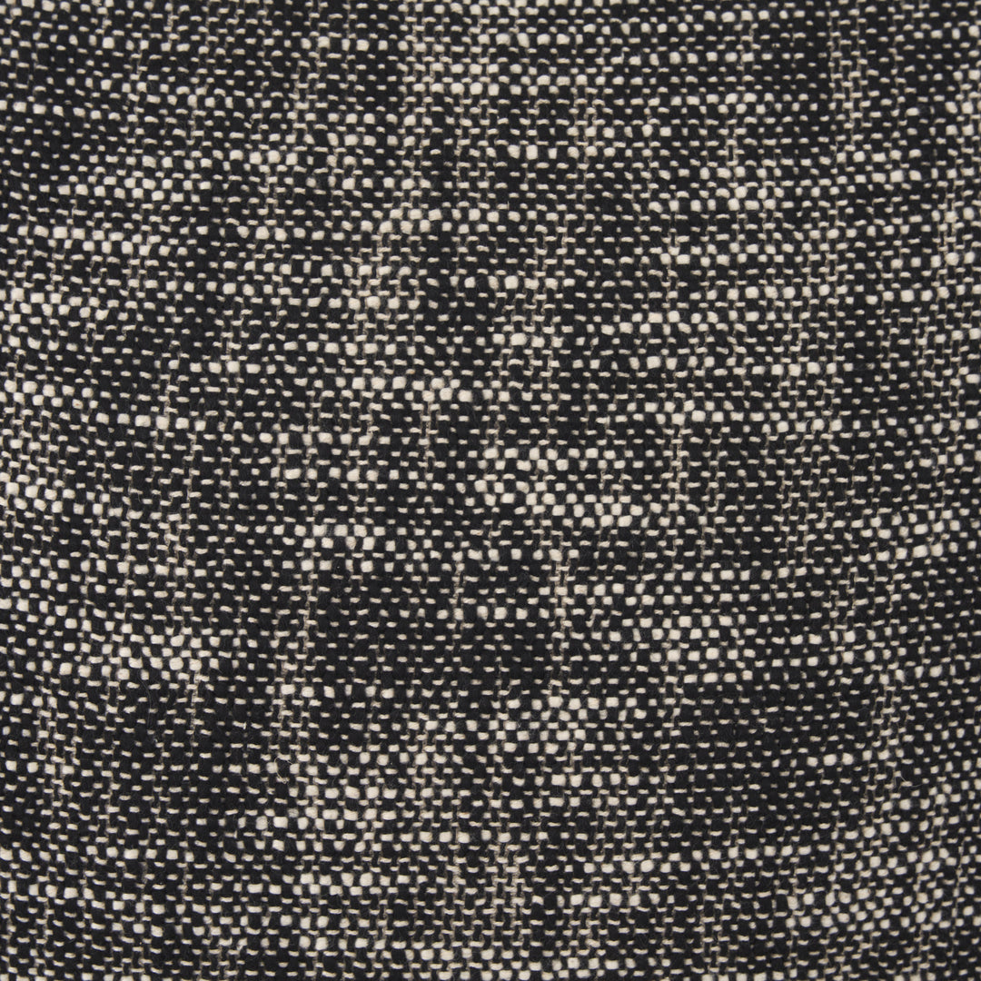 Jalia Cream and Black Cotton Decorative Lumbar Pillow Cover Decor Mercana