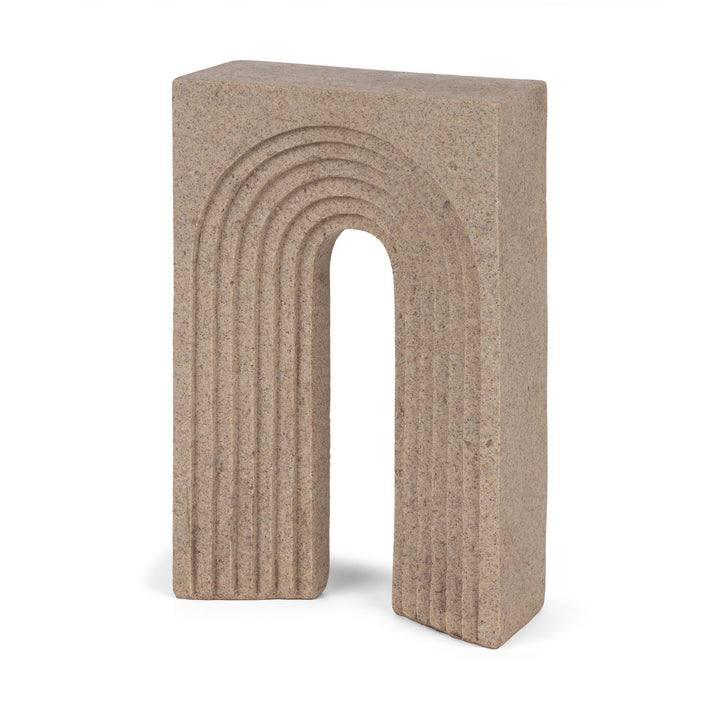 Kacia Resin Textured SandStone Decorative Object Decor Mercana