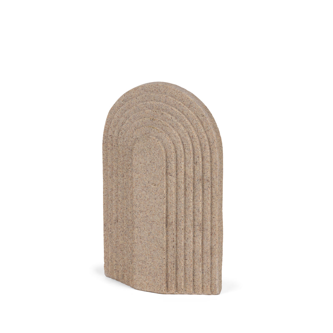 Kael Resin Textured Concrete Gray Decorative Object Decor Mercana