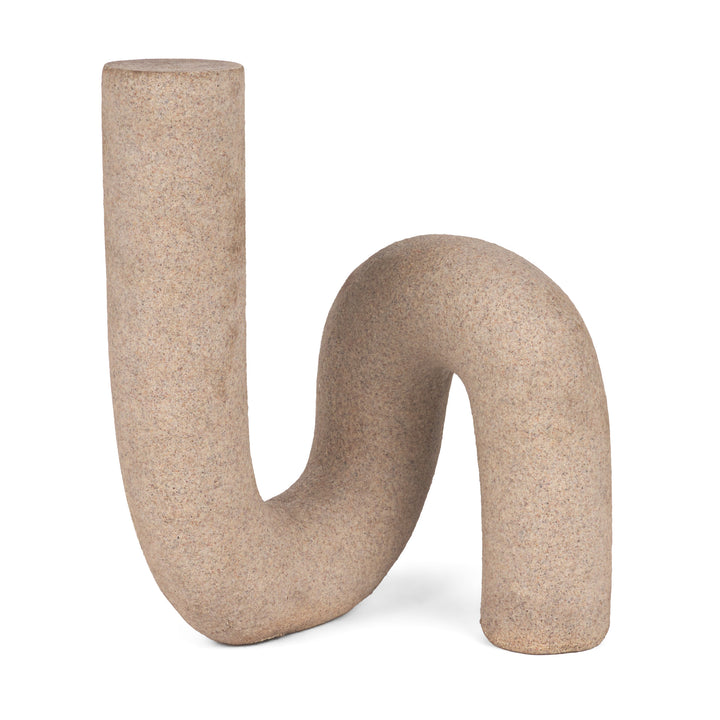 Kailyn Resin Textured Concrete Gray Decorative Object Decor Mercana