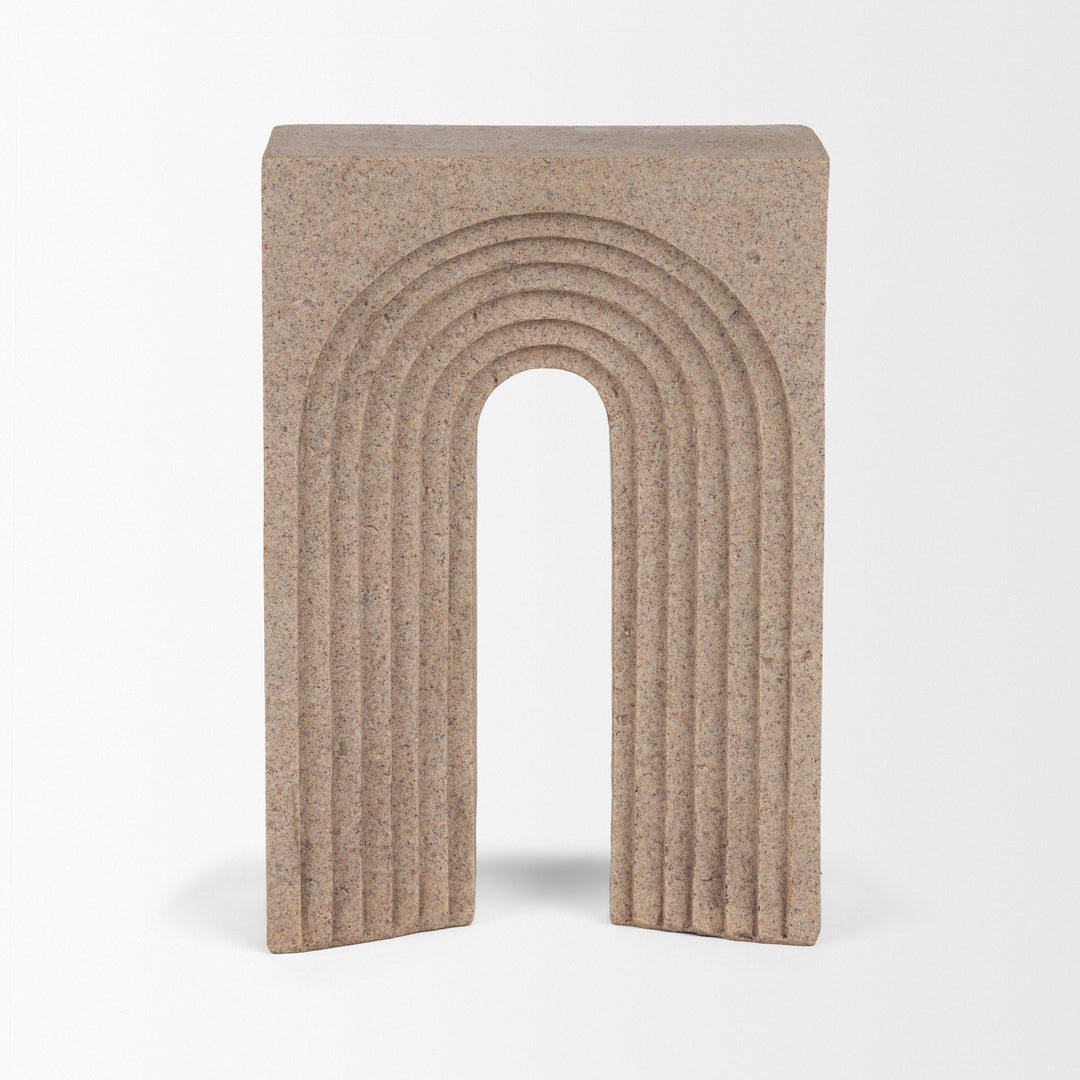 Kacia Resin Textured SandStone Decorative Object Decor Mercana
