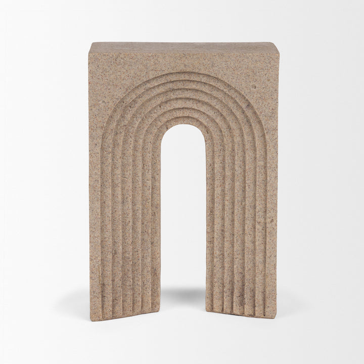 Kacia Resin Textured SandStone Decorative Object Decor Mercana