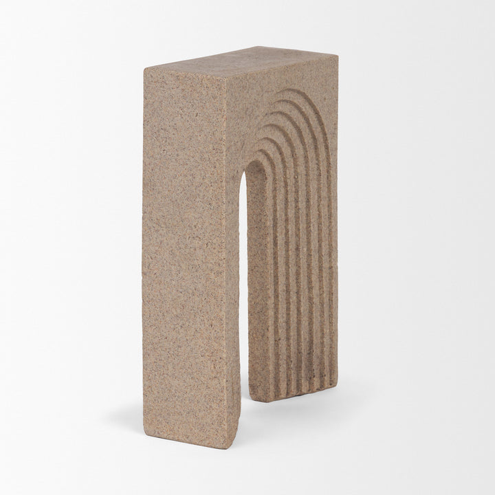 Kacia Resin Textured SandStone Decorative Object Decor Mercana
