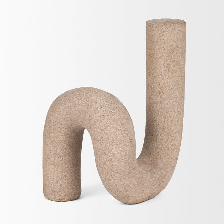 Kailyn Resin Textured Concrete Gray Decorative Object Decor Mercana