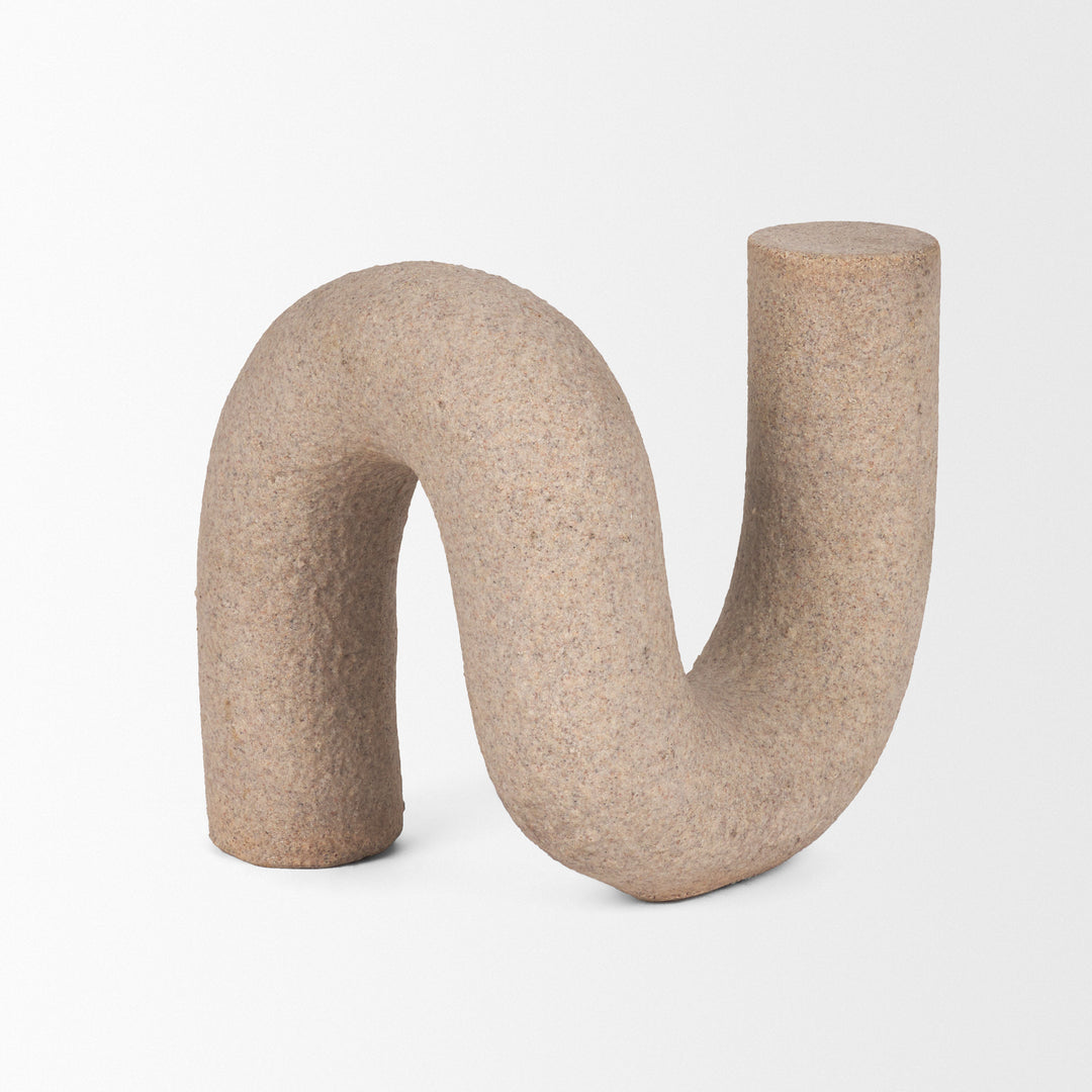 Kailas Resin Textured Sandstone Decorative Object Decor Mercana
