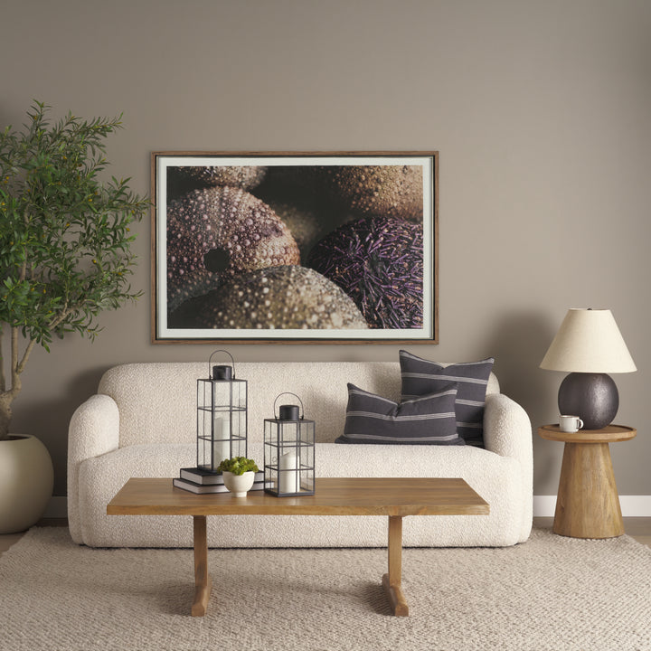 Takoda Light Brown Wood Tapered Drum Accent Table Dining Room Mercana