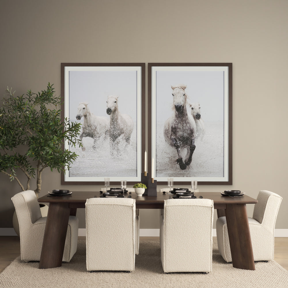 Jonan Solid Dark Brown Mango Wood Rectangular Dining Table Dining Room Mercana