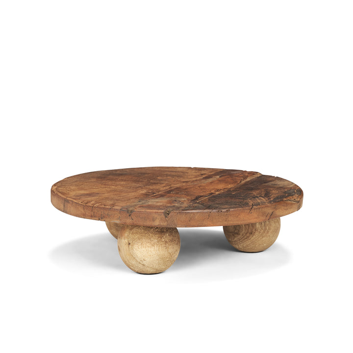 Kerra Small Solid Reclaimed Wood Tray Decor Mercana
