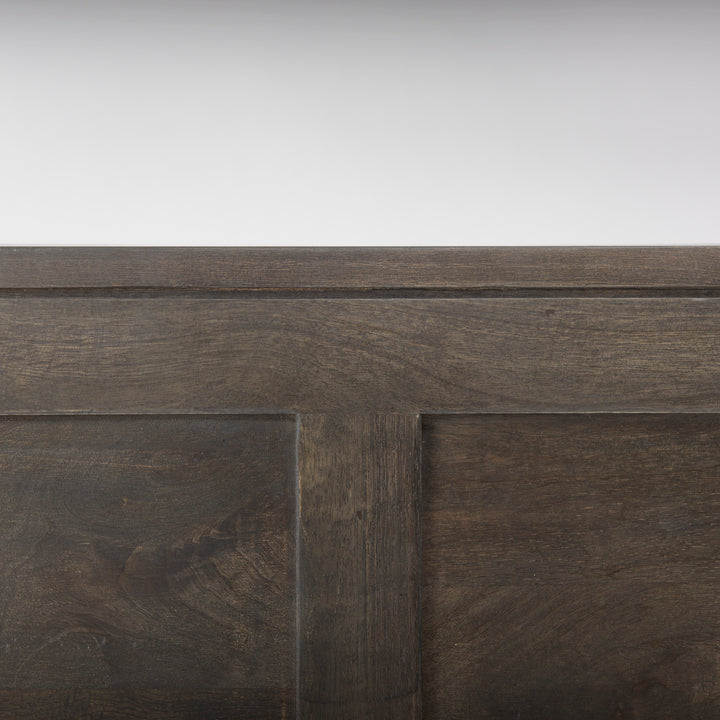 Darwin Dark Brown Wood 2 Door Accent Cabinet Decor Mercana