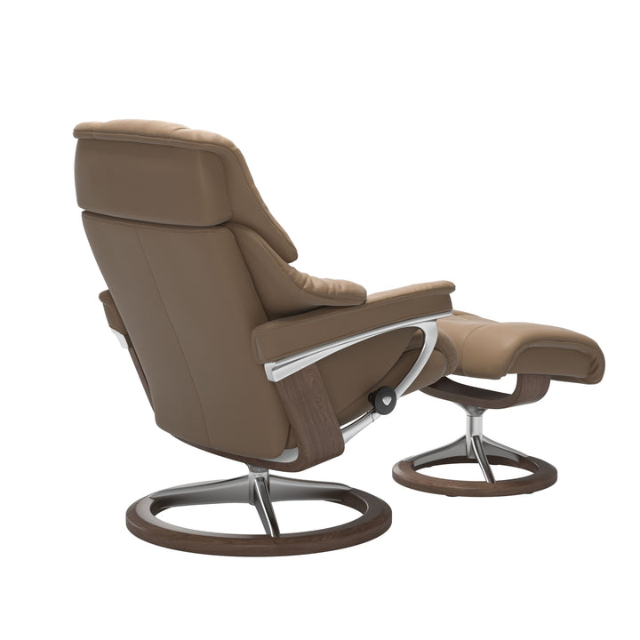 Stressless Reno Signature Chair & Ottoman Living Room Ekornes