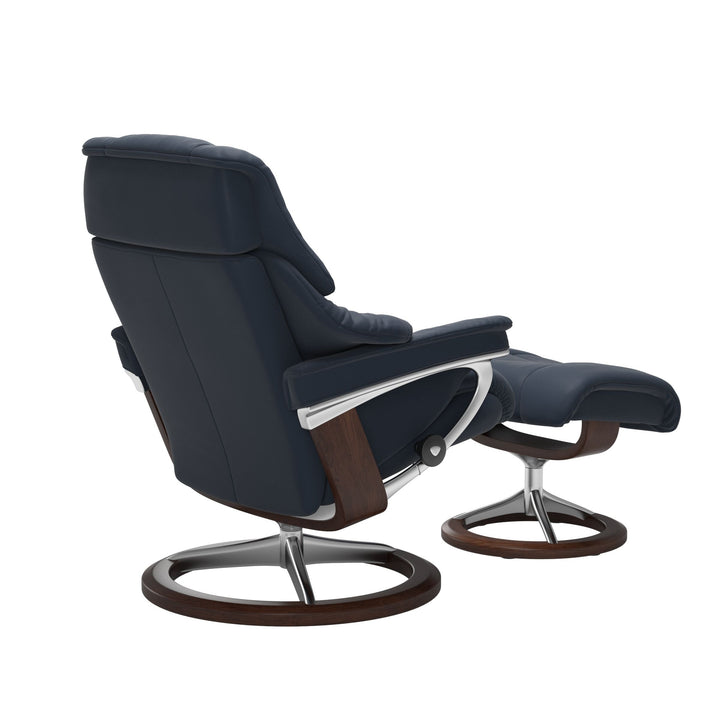 Stressless Reno Signature Chair & Ottoman Living Room Ekornes